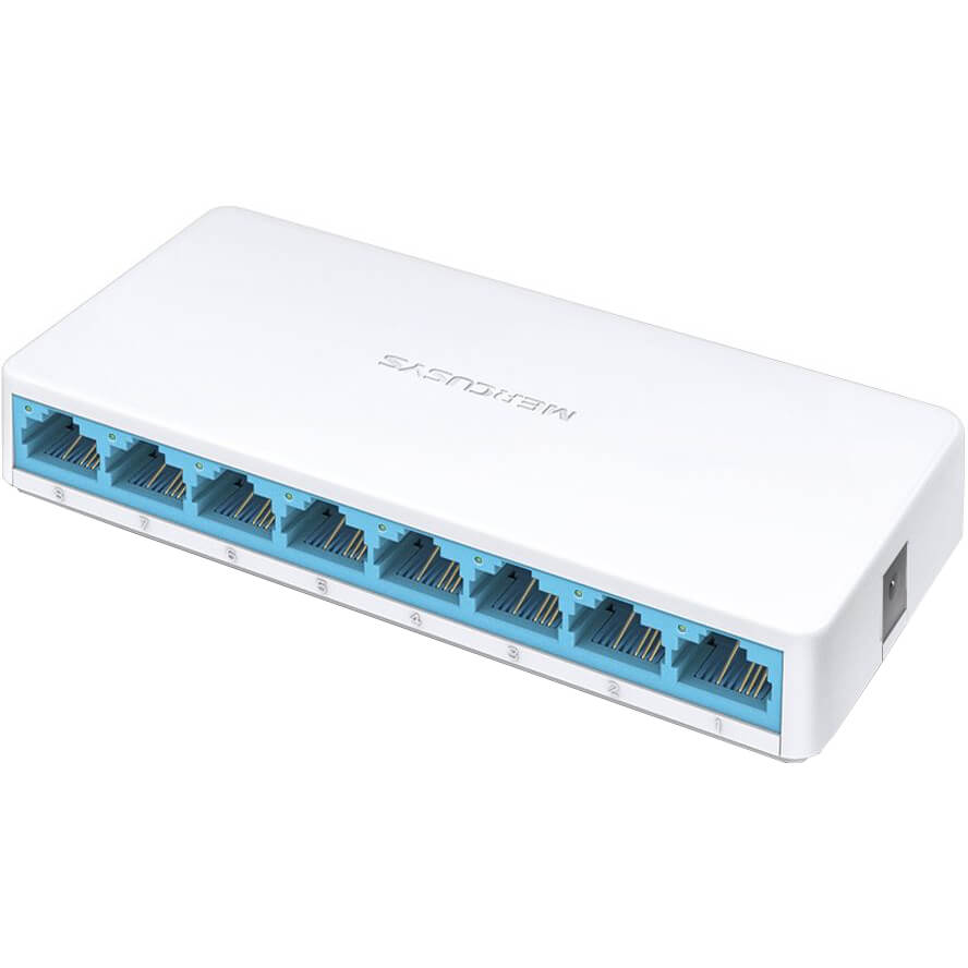 Mercusys MS108 8 Port 10/100 Desktop Switch (MER-MS108) | PC Shopper