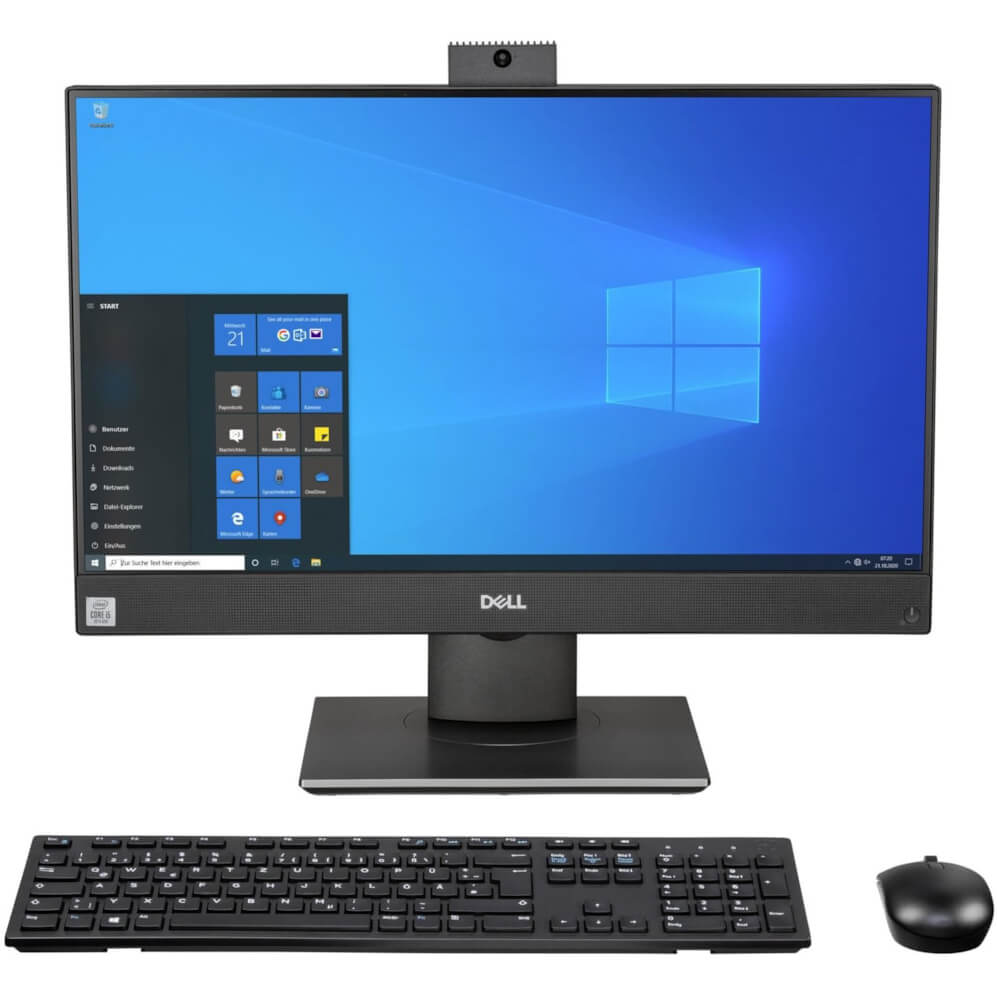 Dell OptiPlex 5480 All-in-One Desktop PC - Core i5-10500T / 23.8