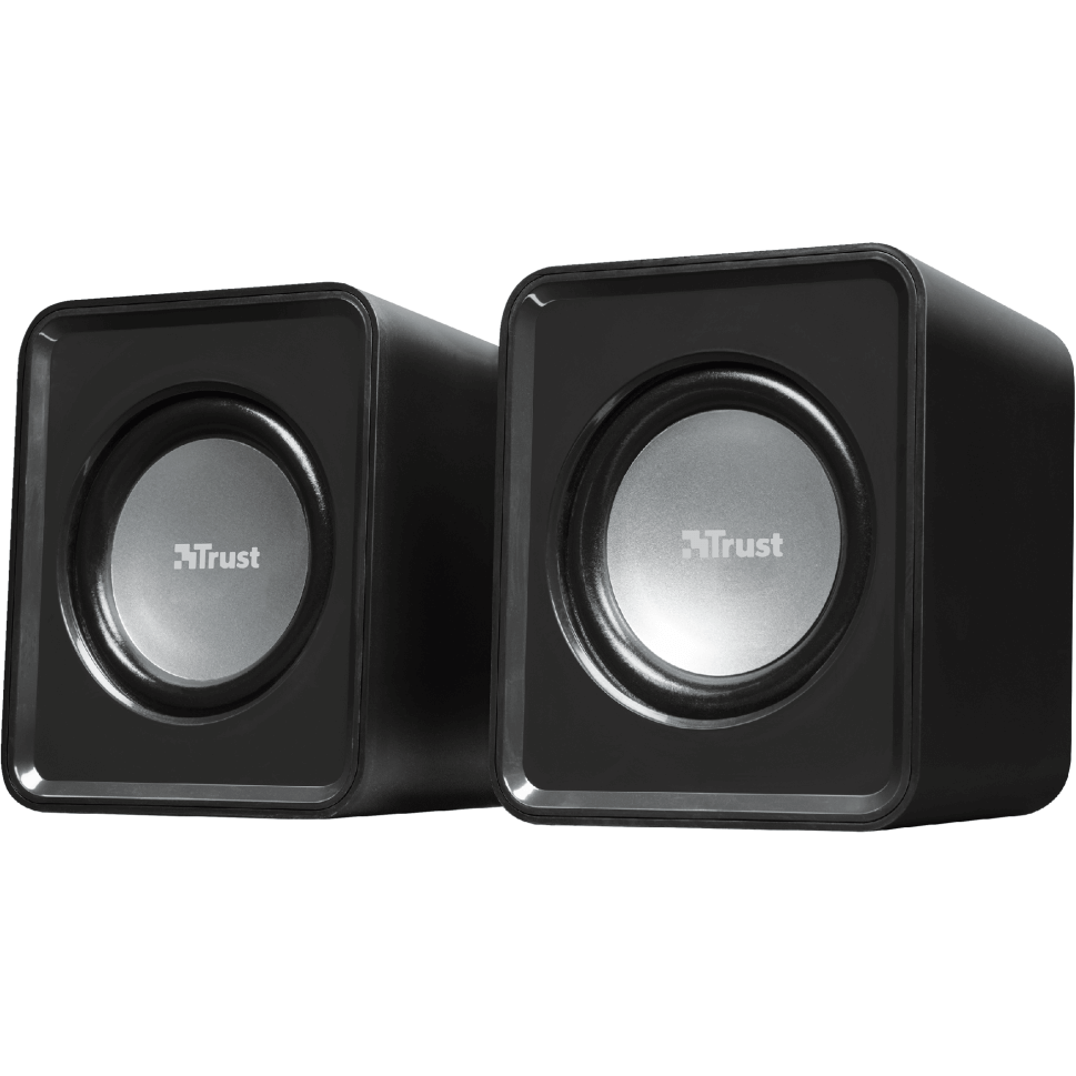 Trust Audio Leto Compact 2.0 Speaker Set Black (TRS-19830) | PC Shopper