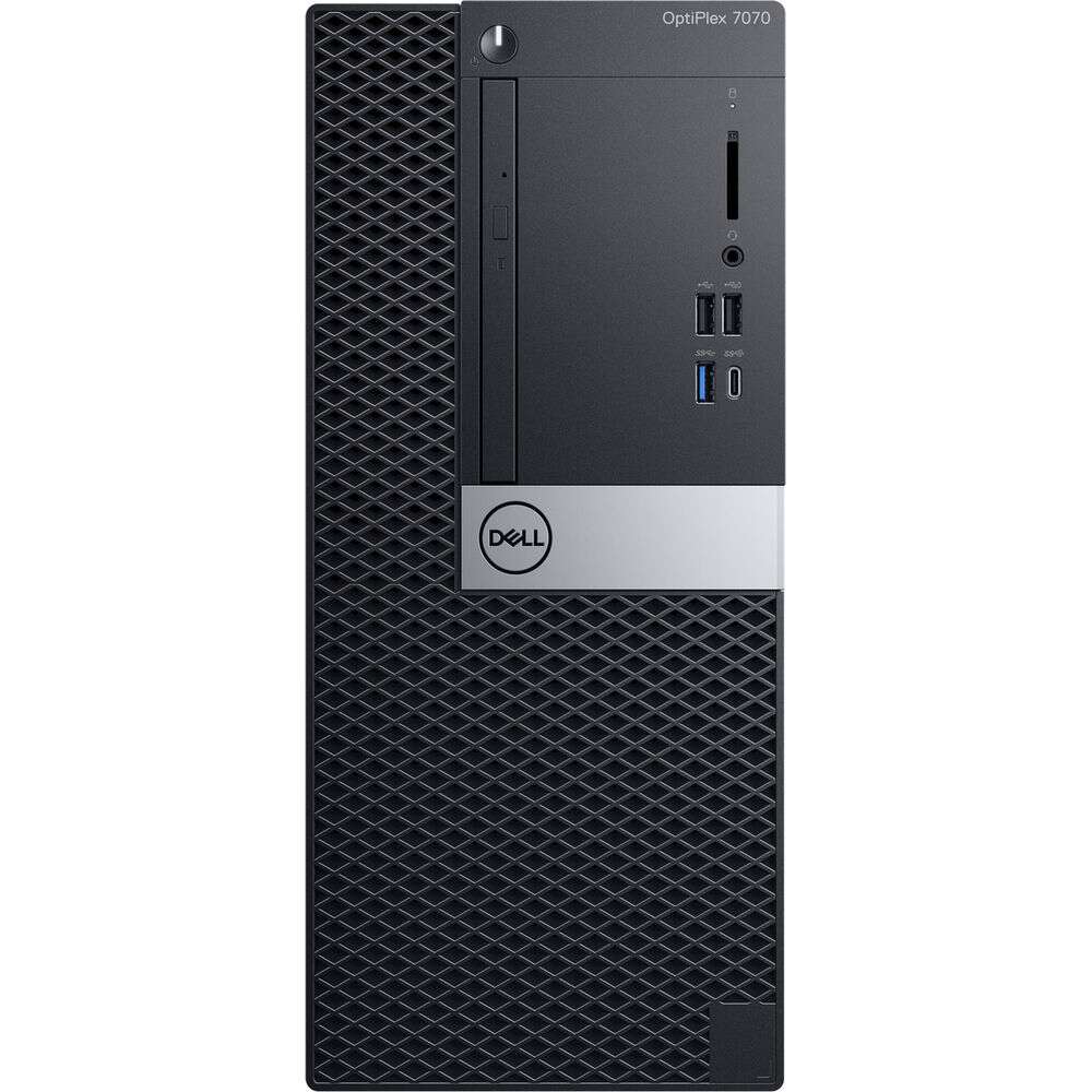 Dell OptiPlex 7070 Mini Tower Desktop PC - Core I7-9700 / 8GB RAM / 1TB ...