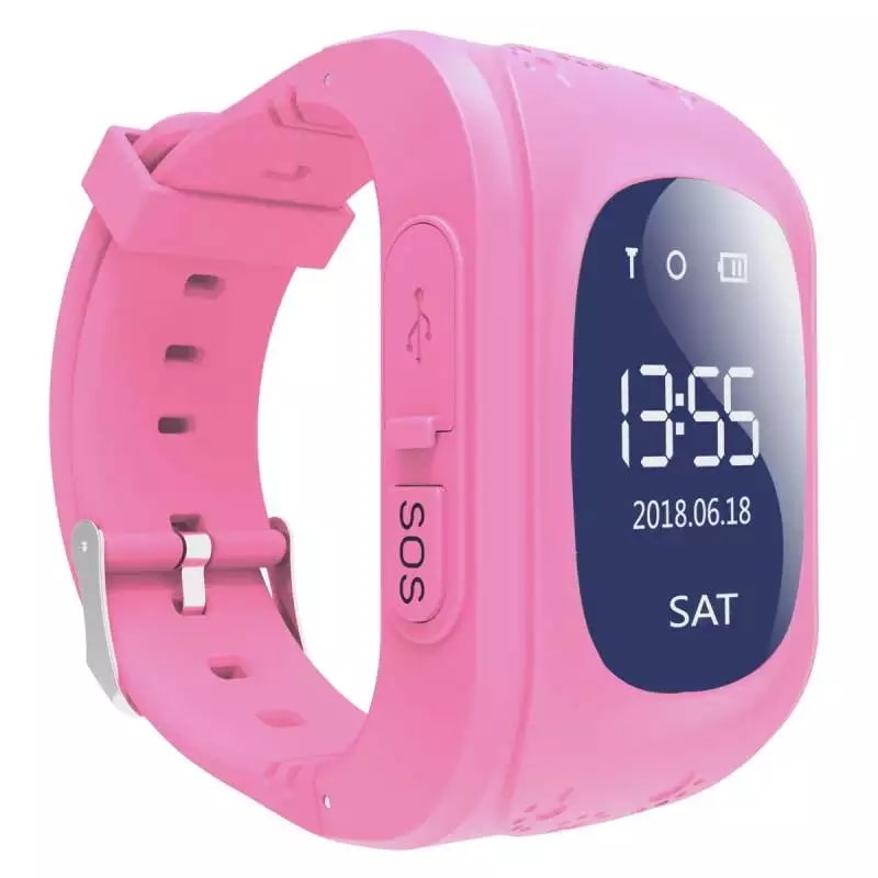 Volkano Kids Find Me Series Children's GPS Tracking Pink Watch (VK-5030 ...