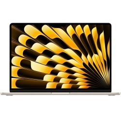 Apple MacBook Air 15″ Notebook PC – Apple M4 Chip / 15″ Liquid Retina / 16GB RAM / 512GB SSD / Mac OS / Starlight (MW1K3ZE/A)